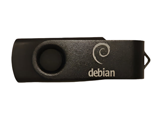 Debian 12 Live USB – Bootable Linux OS | Fast & Reliable | Install or Use Live