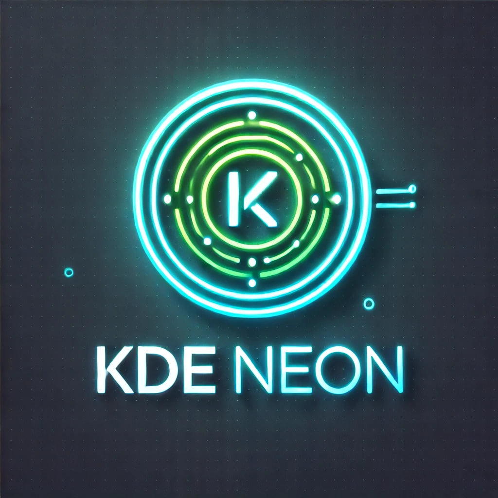 KDE Neon Linux USB - Live Bootable Operating System for PC/Laptop. Purple.